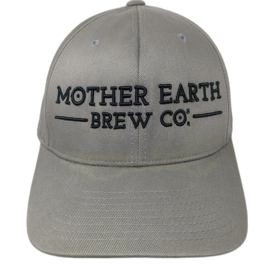 Flexfit Baseball Cap Gray XL Mother Earth Brew Co Love Your Craft Beer Hat